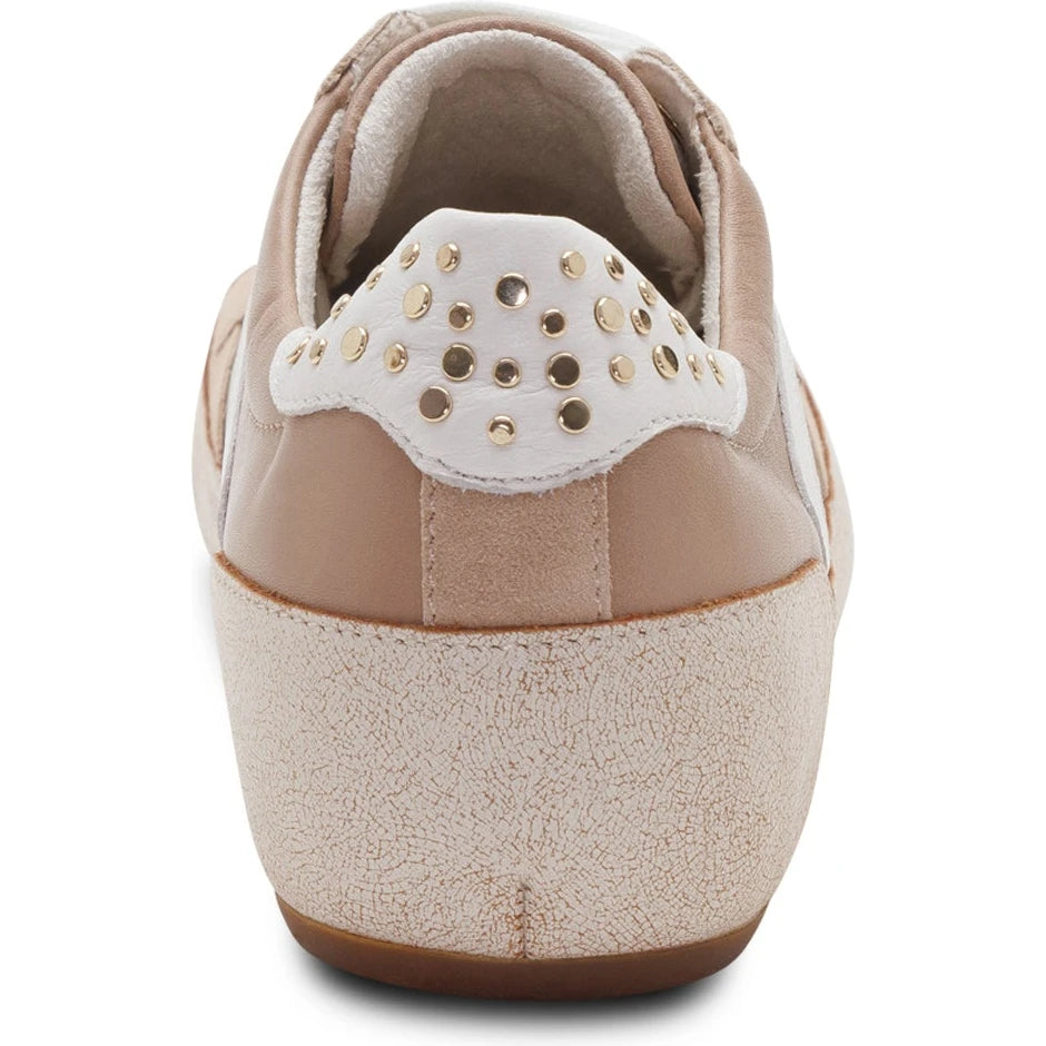 Aetrex Tess Sneaker Tan - back view