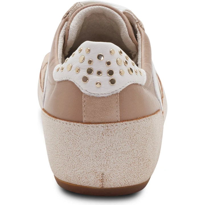 Aetrex Tess Sneaker Tan - back view