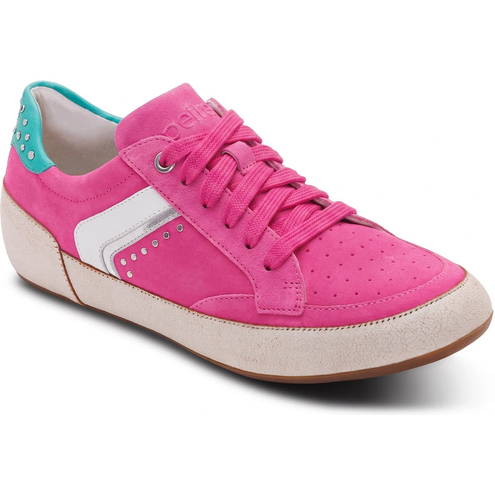 Aetrex Tess Sneaker Hot Pink - front view