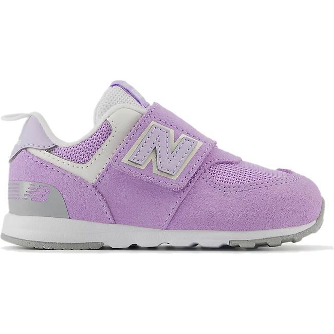 New Balance Kids' 574 Lifestyle Shoe Lilac Glow/Bright Lavender NW574ESL