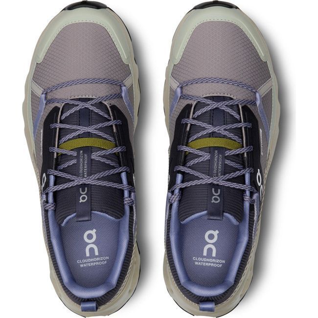 On Running Women's Cloudhorizon Waterproof Hiking Shoe Navy/Heather 3WE10022597