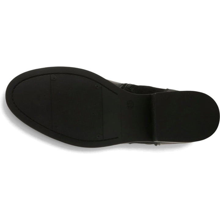 Sole of black leather and suede Spring Step Women&