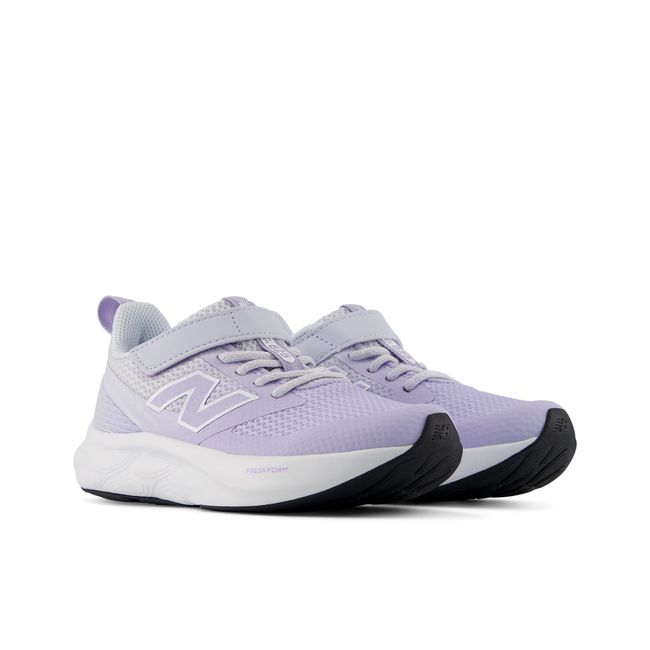 Pair of New Balance Fresh Foam 625 kids sneakers in soft lilac