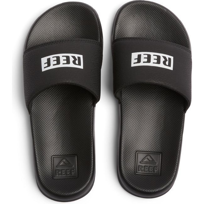 REEF Kids' One Slide Black/White CJ2145