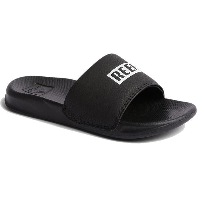 REEF Kids' One Slide Black/White CJ2145