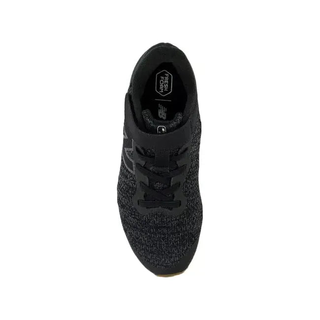 New Balance Kids' Fresh Foam Arishi V4 Running Shoe Black/Phantom PAARIAB4