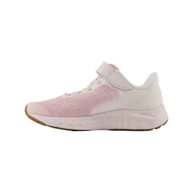 New Balance Kids' Fresh Foam Arishi V4 Running Shoe Pink Granite/Mid Century Pink PAARIAP4