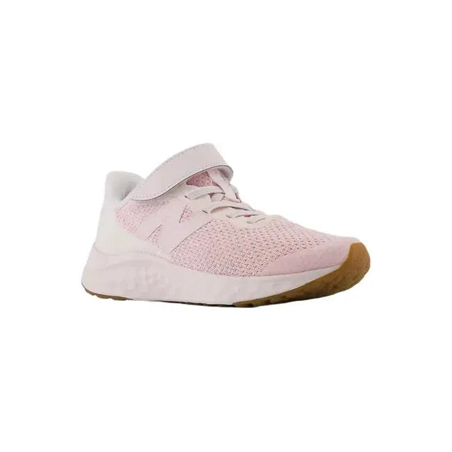 New Balance Kids' Fresh Foam Arishi V4 Running Shoe Pink Granite/Mid Century Pink PAARIAP4