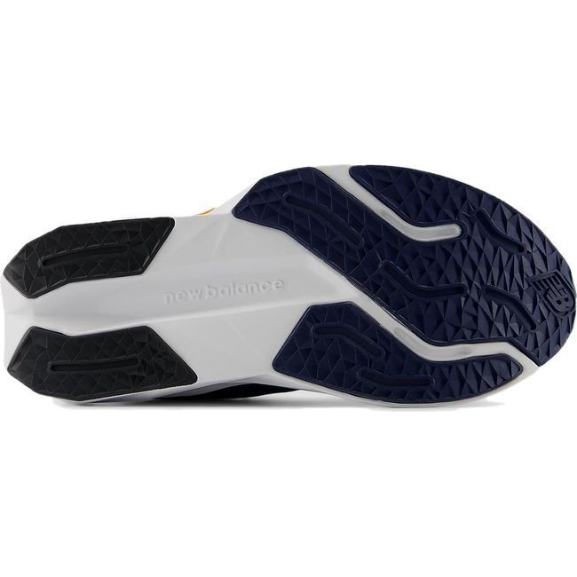 New Balance Kids' Bungee FuelCell Proprel V5 Running Shoe NB NAVY/SUN GLOW/GREY MATTER PAFCPRK5