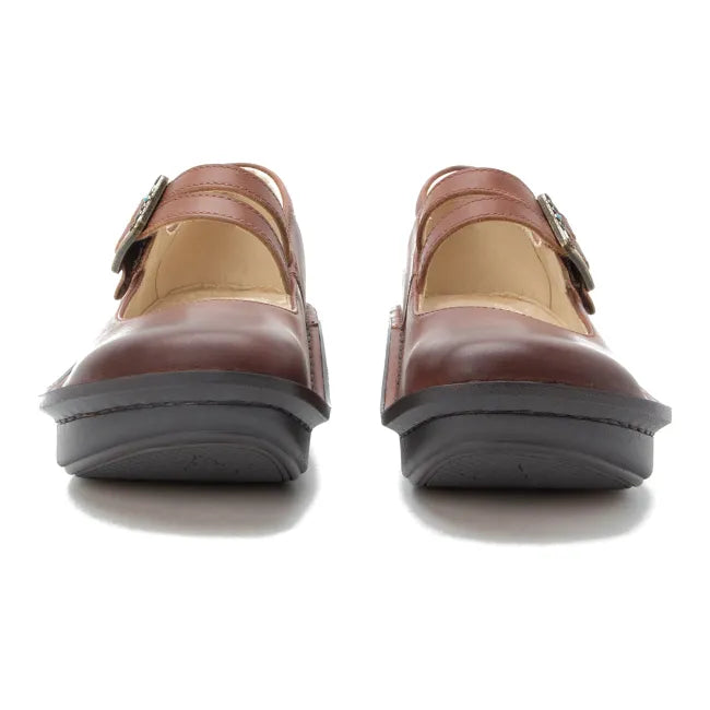 Alegria Paloma Mary Jane Chestnut - Front Pair View