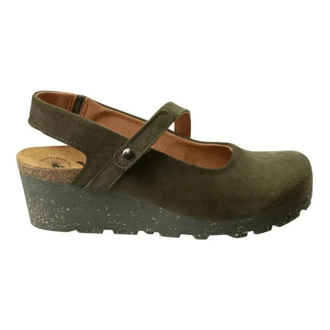Off The Beaten Track Women's Prog Wedge Clog Elmwood