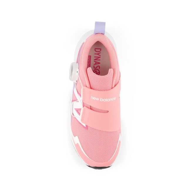 Top down view of the New Balance Reveal v4 BOA pair showing the BOA dial