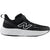 Lateral side of Little Kids New Balance Fresh Foam 625 Running Shoe in black mesh with white sole