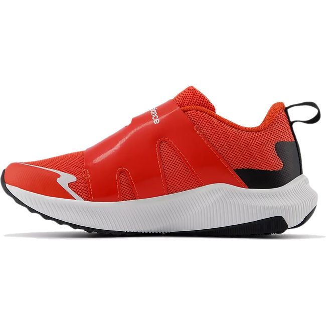 Medial side of New Balance Little Kids' DynaSoft Reveal V4 BOA Running Shoe in Neo Flame Red