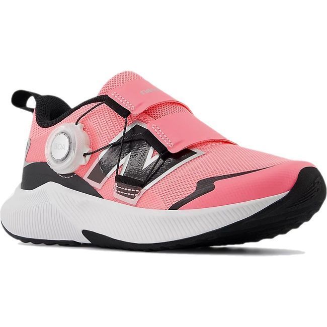 New Balance Kids' DynaSoft Reveal V4 BOA Running Shoe Ultra Pink/Black PTRVLPB4
