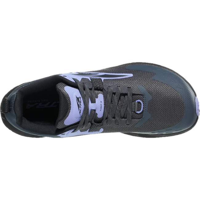 Altra Women's Timp 5 Trail Running Shoe Black/Gray AL0A85P6020