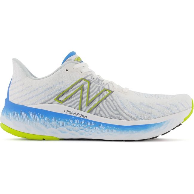 Lateral side of New Balance Women's Fresh Foam X Vongo V5 Running Shoe in White Helium