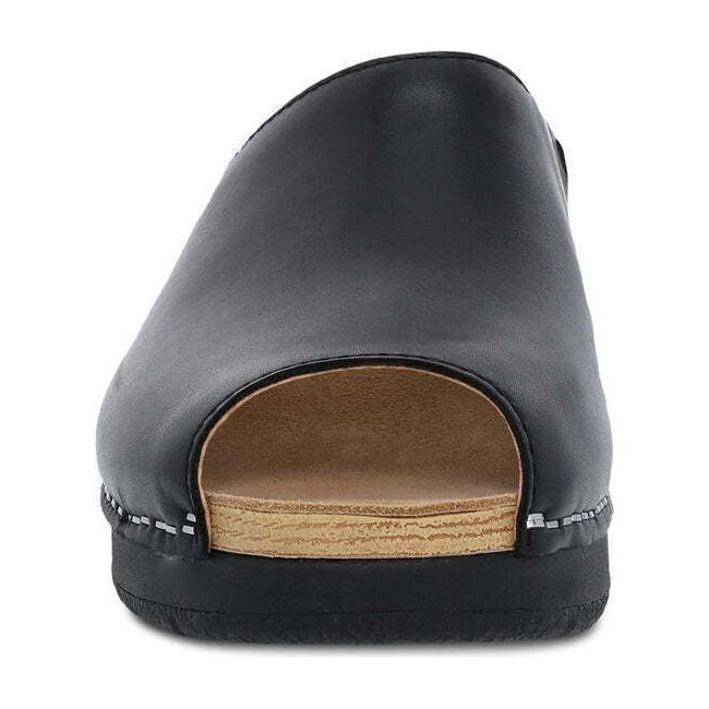 Dansko Women's Ravyn Slide Sandal Black Nappa 7187100200