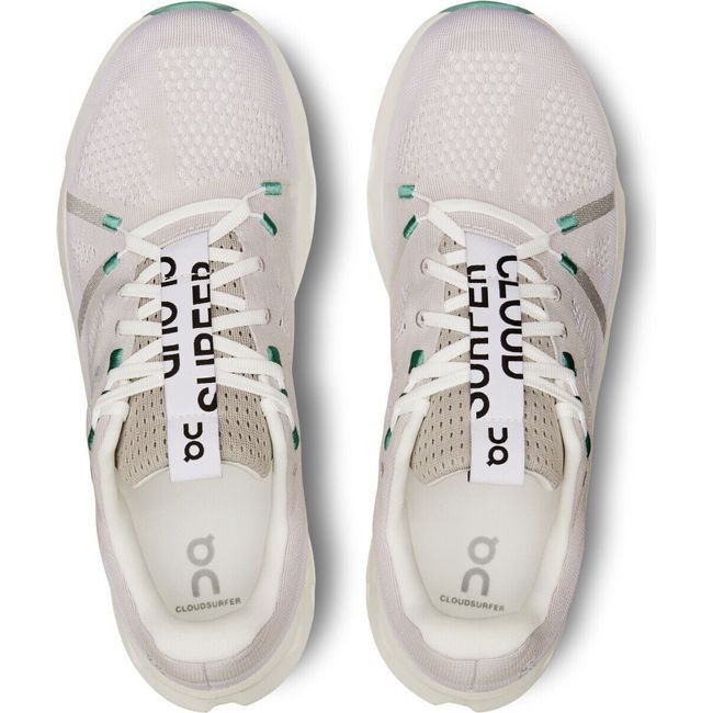 On Running Men's Cloudsurfer Running Shoe Pearl/Ivory 3MD10422143