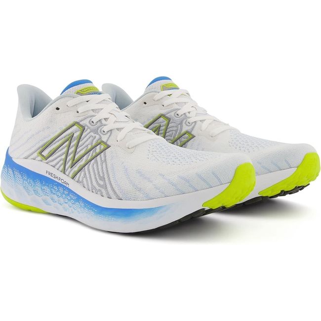 Pair of New Balance Women's Fresh Foam X Vongo V5 Running Shoe in White Helium