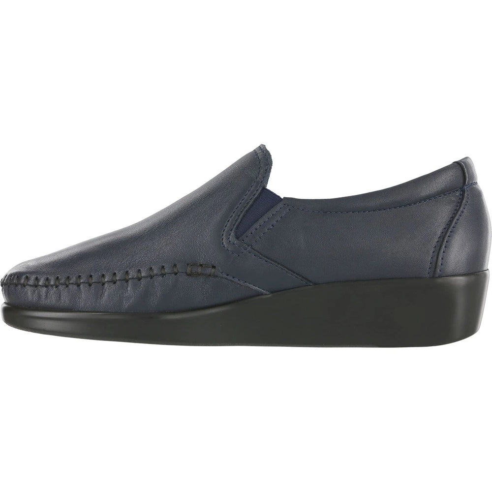 SAS Women's Dream Loafer in Navy – side view