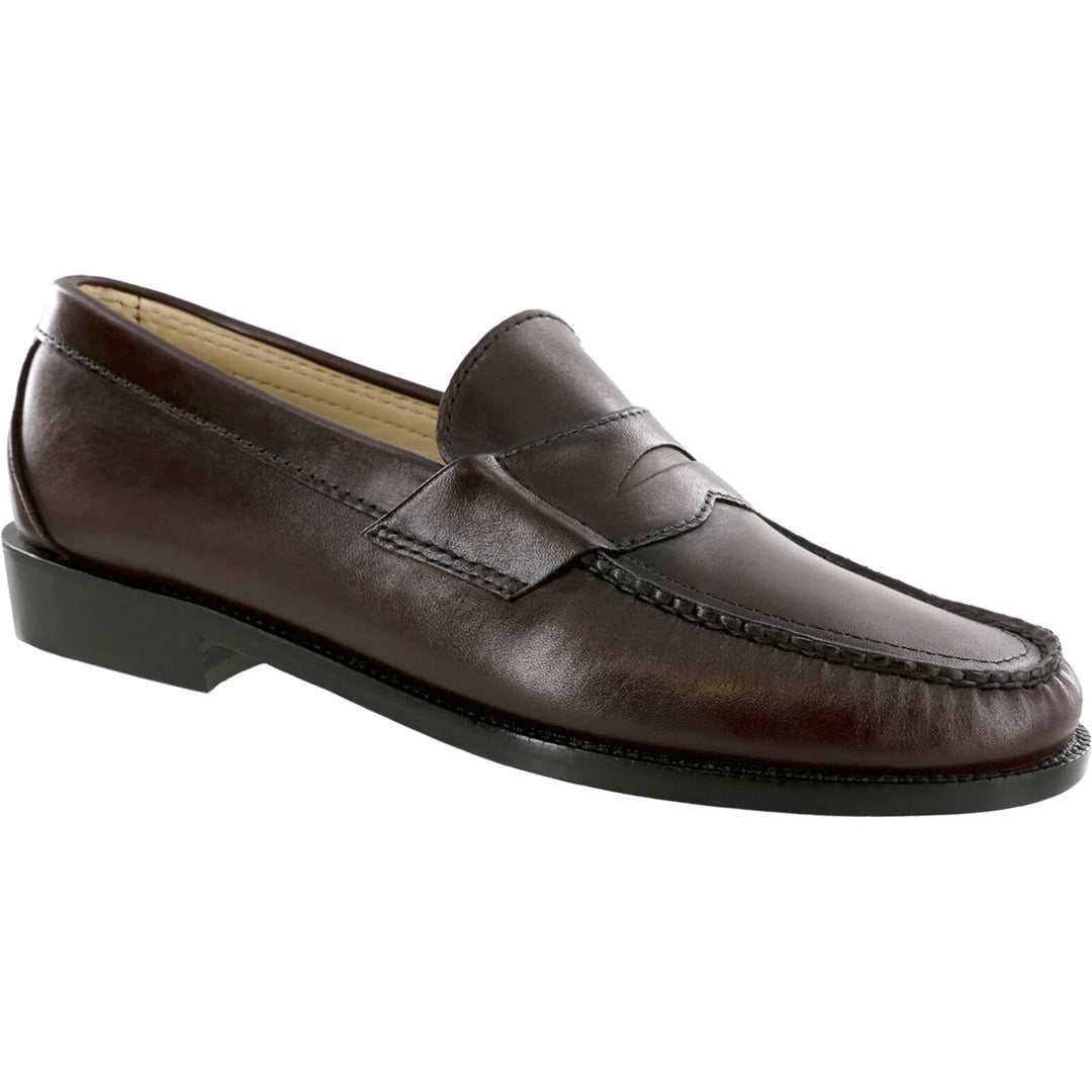 SAS Men's Penny 40 Loafer in Cordovan – lateral view