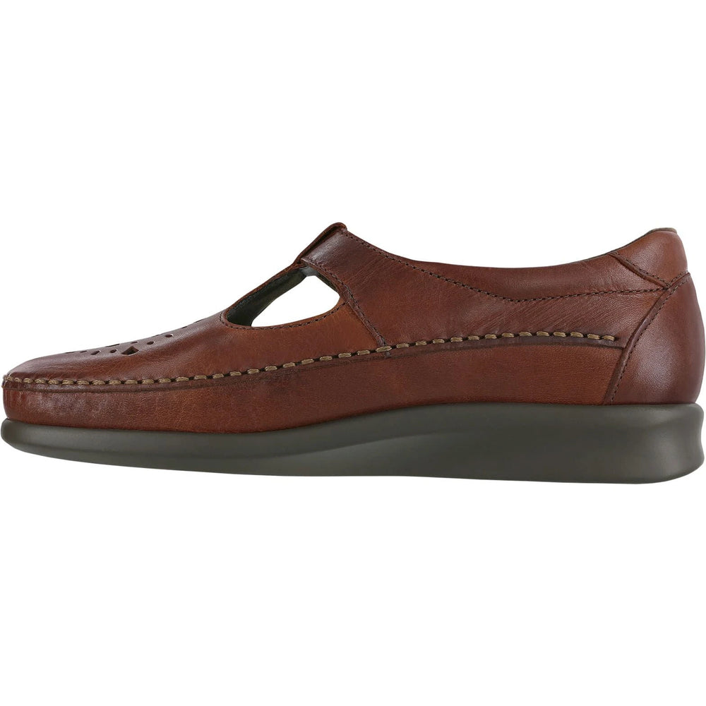 SAS Women's Willow Shoe in Walnut – inside view