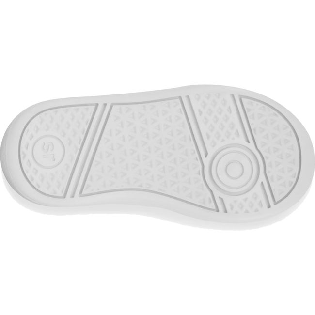 White sole of Toddler Stride Rite Selena Mary Jane Shoe in Pink Multi