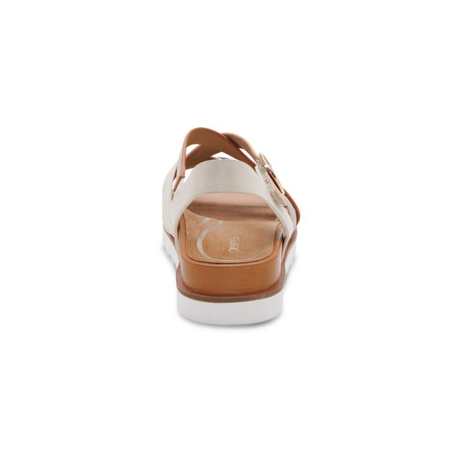 Rear heel view of Aetrex Women&