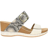 Snake/ivoryLeather