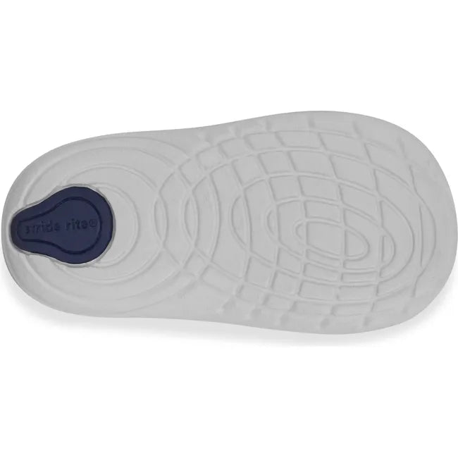 Sole of Infant Stride Rite Kids' Apollo Sneaker in Red