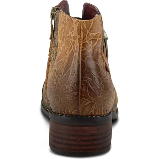 L'Artiste Women's Georgiana Boot Camel Multi