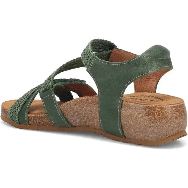 Taos Women&#39;s Trulie Sandal Green TRU-16406-GRN