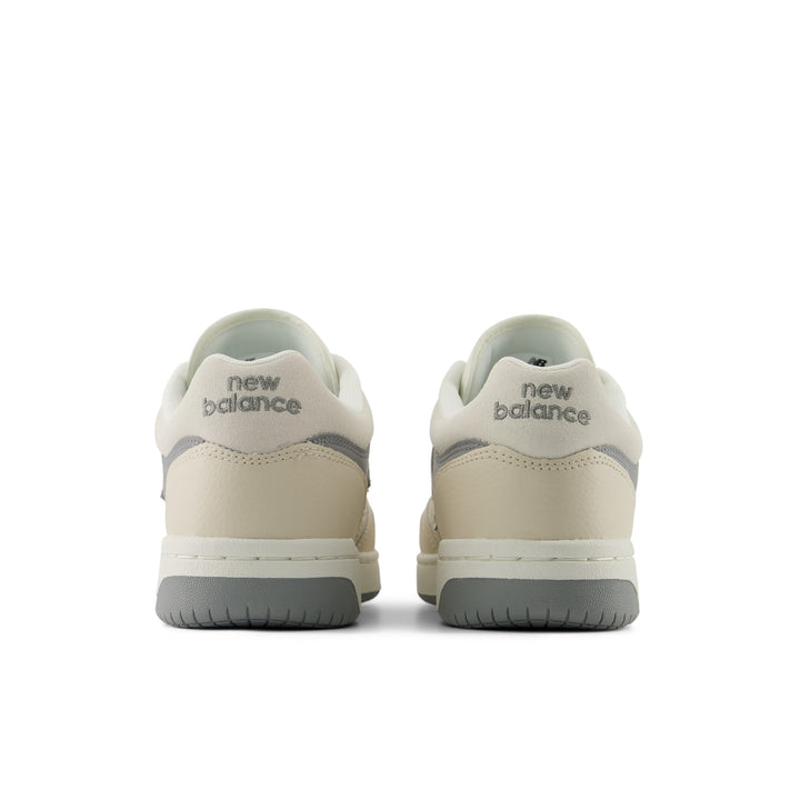 New Balance 480 Lifestyle Shoe in Linen/Sea Salt, rear view