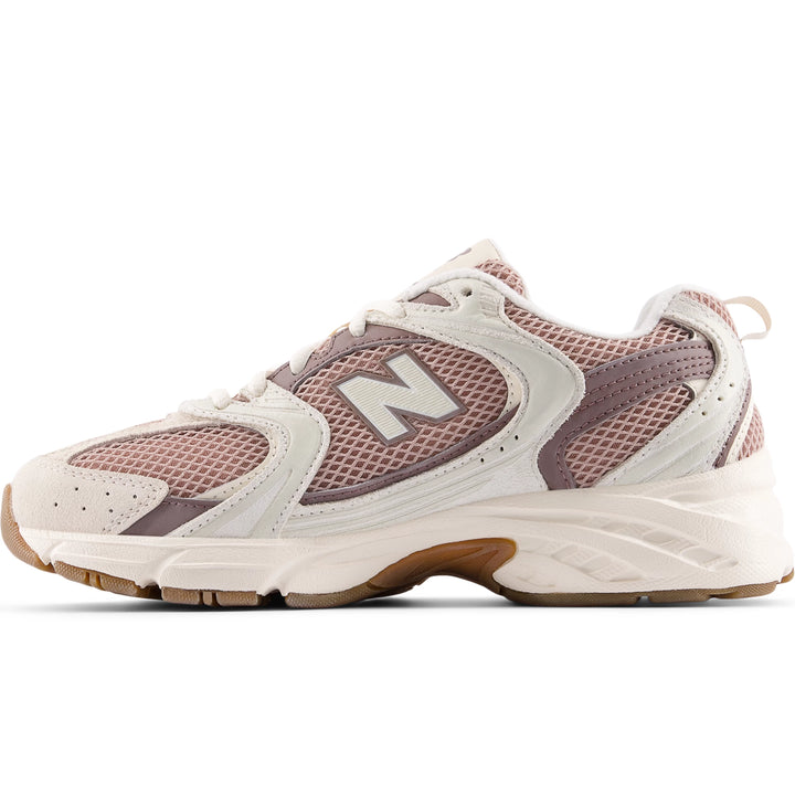 Inside of New Balance Unisex 530 sneaker in Bisque/Earth Shadow