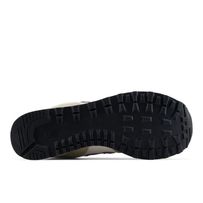 Outsole of the New Balance 574 showing the traction pattern