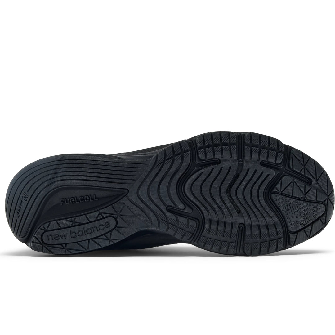 Sole of New Balance Unisex 990v6 sneaker in Black