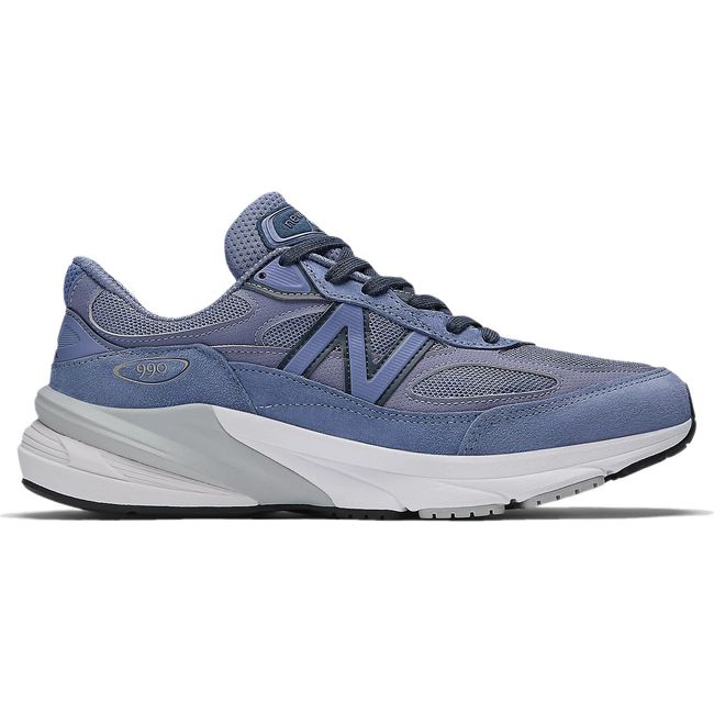 New Balance Unisex 990 V6 Running Shoe Purple/Navy U990PP6