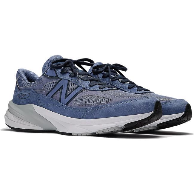 New Balance Unisex 990 V6 Running Shoe Purple/Navy U990PP6