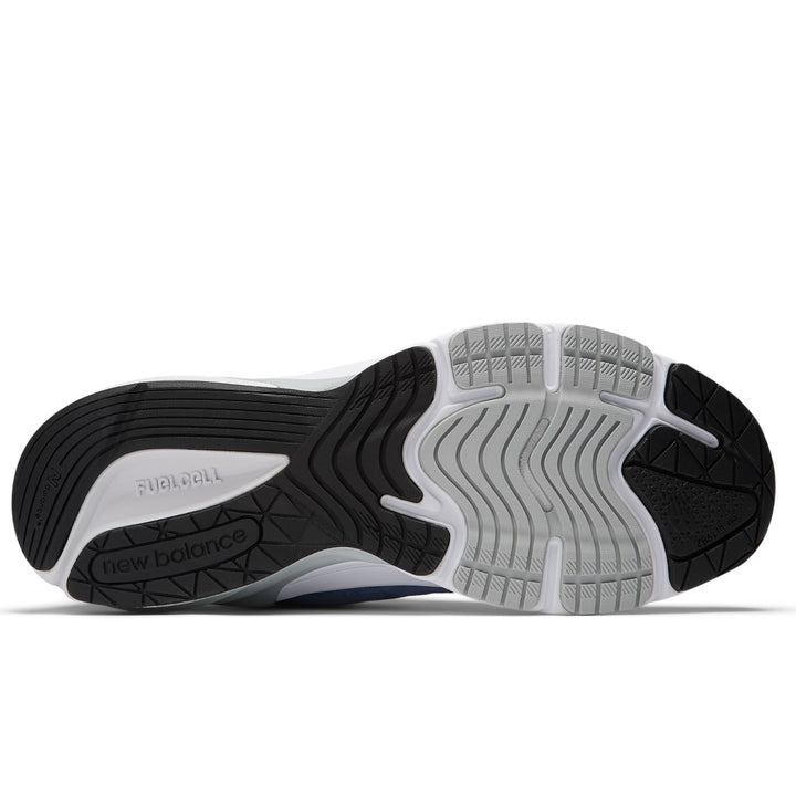 Sole of New Balance Unisex 990v6 sneaker in Purple/Navy
