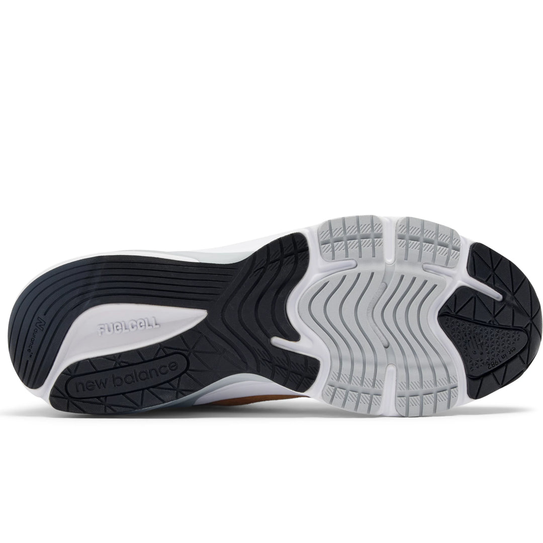 Sole of New Balance Unisex 990v6 sneaker in Workwear/Grey