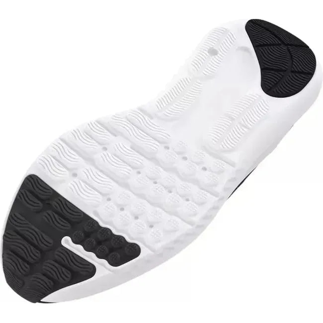 Under Armour Kids' Surge 4 Running Shoes BLACK/ANTHRACITE/WHITE 3027103-001