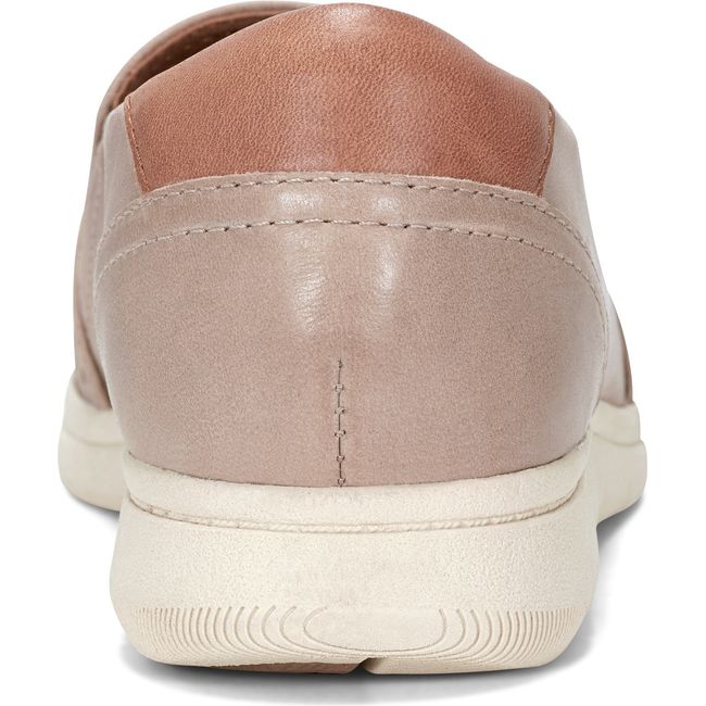 Heel of Women's Cobb Hill Lenoir Slip On Shoe in Light Brown