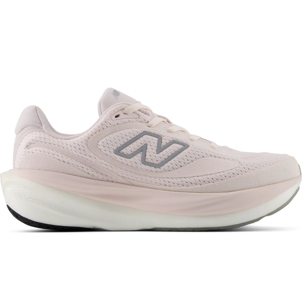 Side of New Balance Women's 1080 v15 Running Shoe in Pink Salt