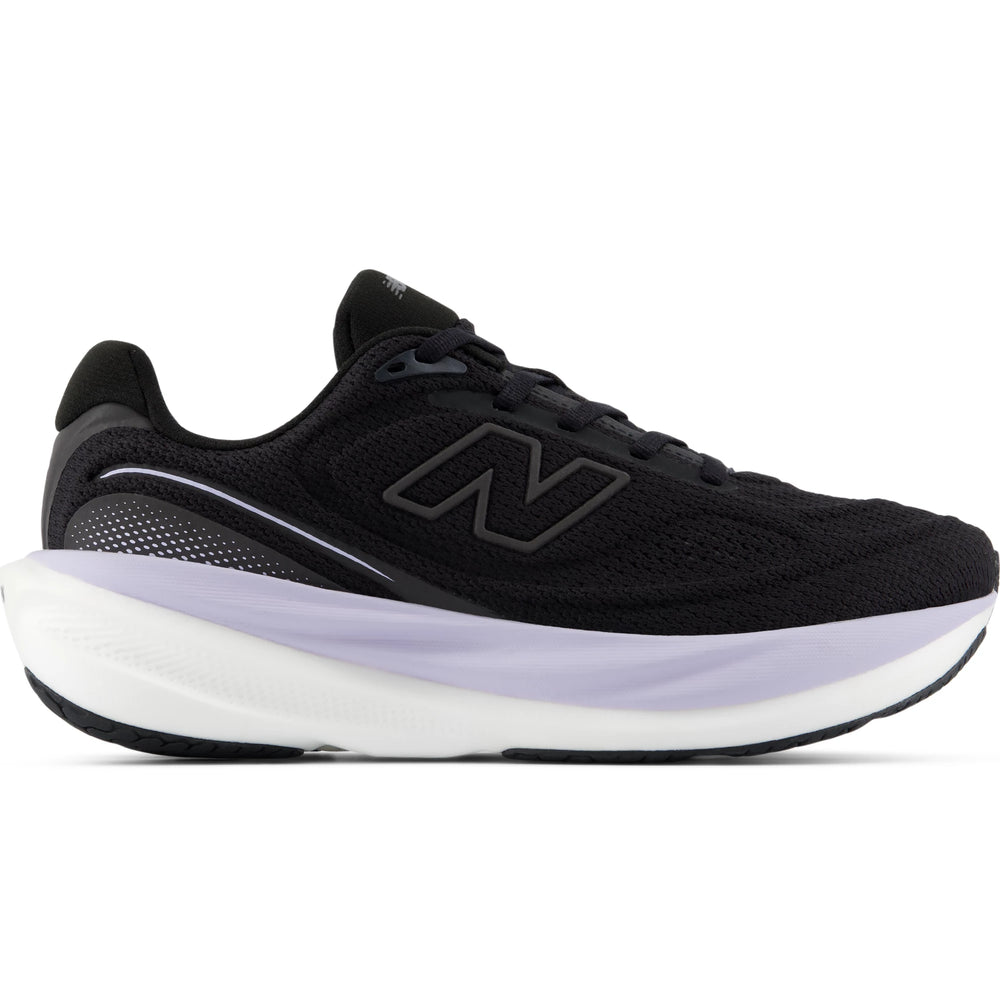 Side of New Balance Women's 1080 v15 Running Shoe in Black