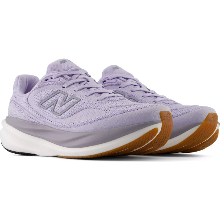 Pair of New Balance 1080v15 running shoes in soft lilac