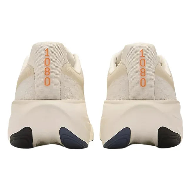 Heels of New Balance Women&#39;s Fresh Foam X 1080 V14 Running Shoes in hot mango orange