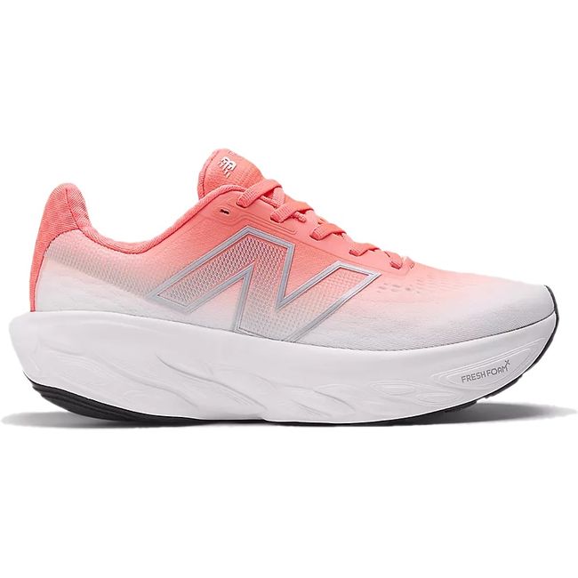 Lateral side of Fresh Foam Women&#39;s New Balance 1080 V14 Running Shoe in Urgent Red
