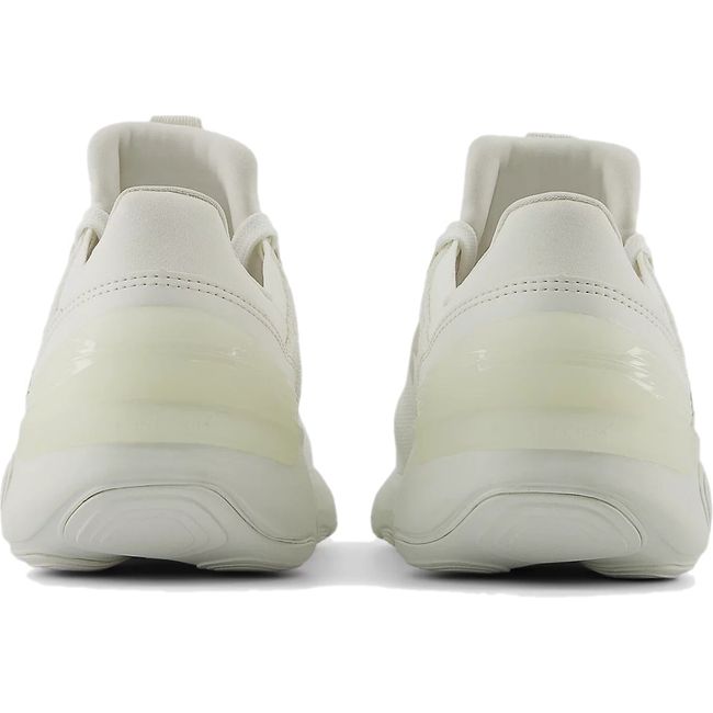 Heels of New Balance Women's Fresh Foam X 1440 V1 Running Shoes in Sea Salt white with flowers