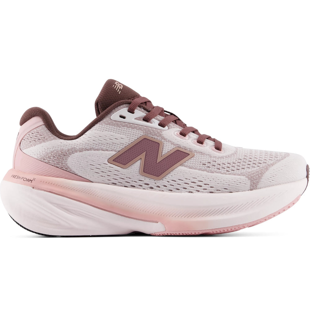 Side of New Balance Women's Fresh Foam X 860 v15 Running Shoe in Pink Salt/Pebble